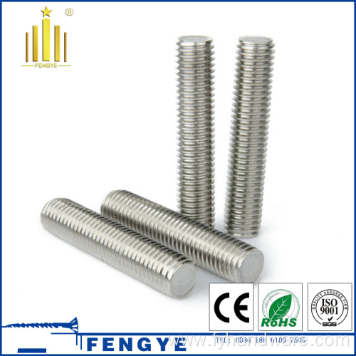 m46 stainless steel threaded stud 304l 316l